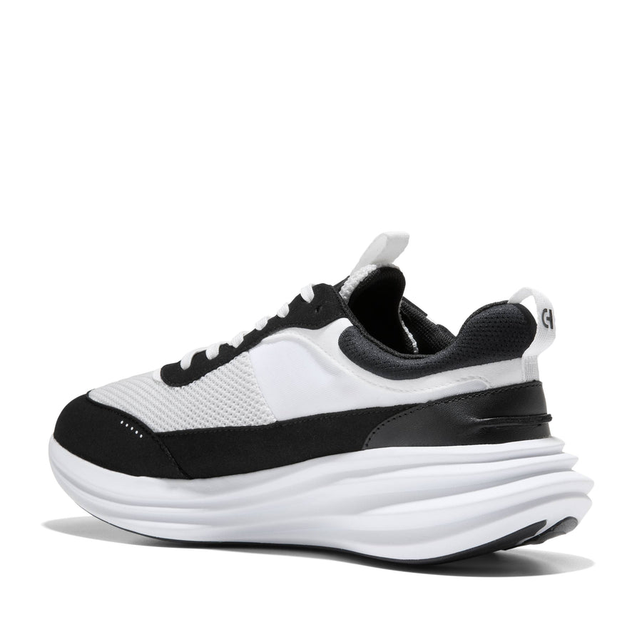 WOMEN'S COLE HAAN ORIGINALGRAND QUADSTREAK RUNNING SNEAKER | WHITE / BLACK / WHITE