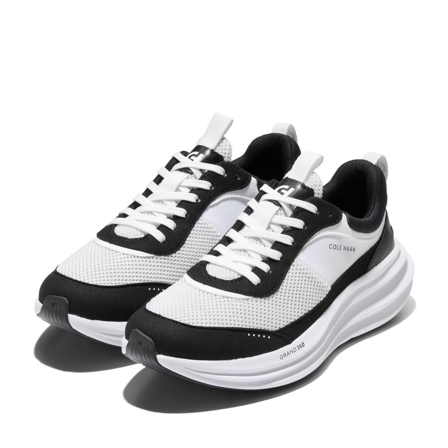 WOMEN'S COLE HAAN ORIGINALGRAND QUADSTREAK RUNNING SNEAKER | WHITE / BLACK / WHITE