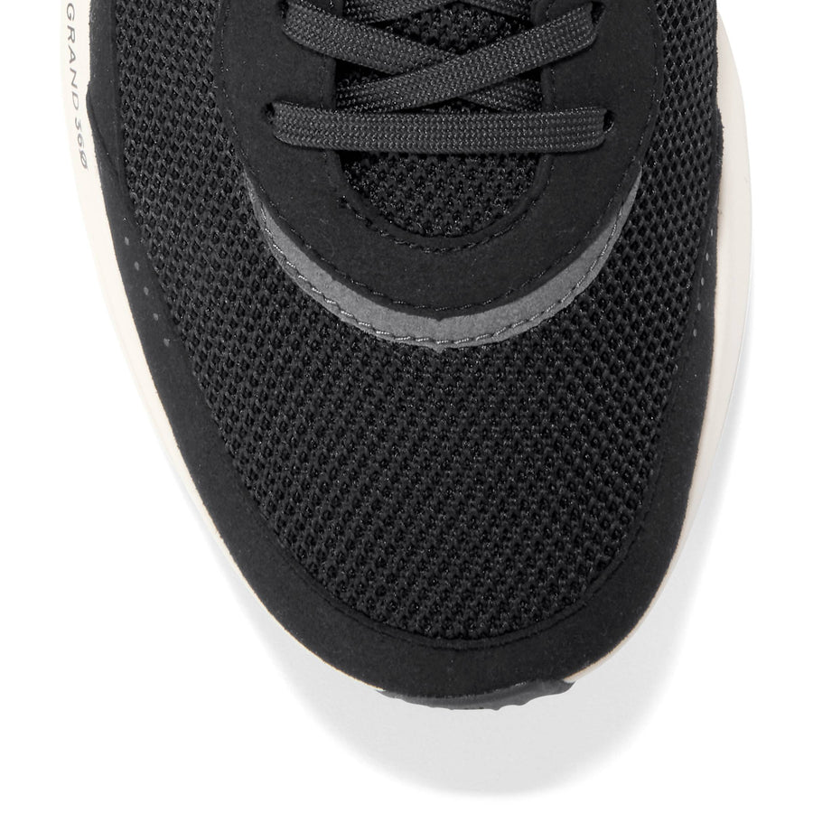 MEN'S COLE HAAN ORIGINALGRAND QUADSTREAK RUNNING SNEAKER | BLACK / BRITISH TAN / IVORY