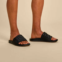 MEN'S OLUKAI MAHA 'OLU | BLACK / BLACK