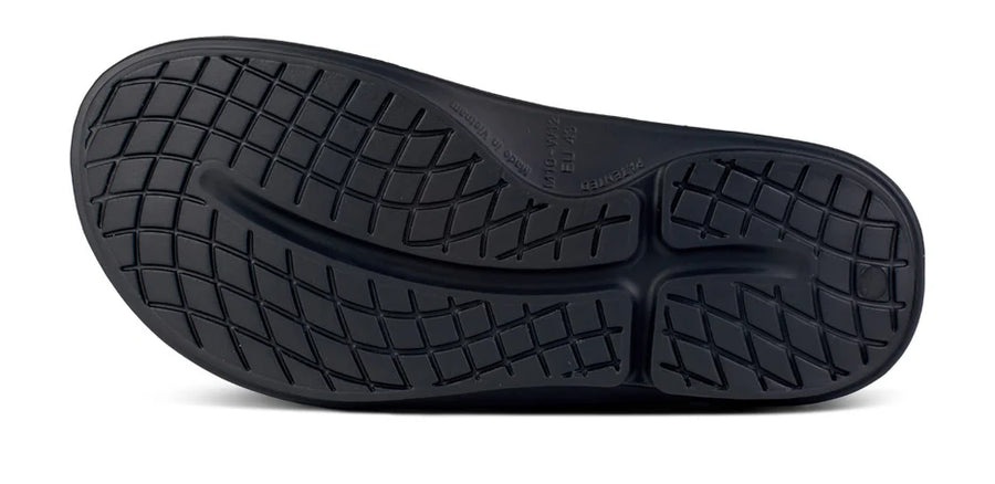 MEN'S OOFOS OOAHH SPORT FLEX LIMITED SLIDE | BLACK LABYRINTH