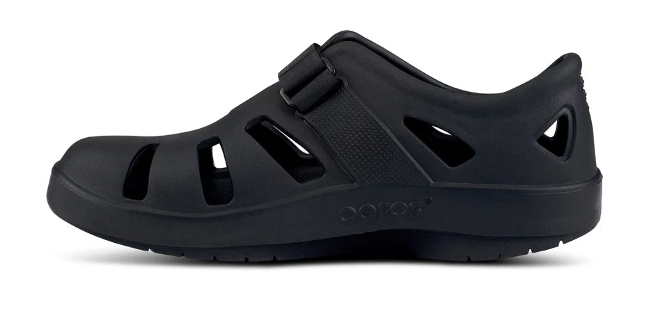 UNISEX OOFOS OOCANDOO SANDAL | BLACK