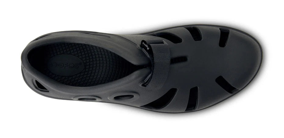 UNISEX OOFOS OOCANDOO SANDAL | BLACK