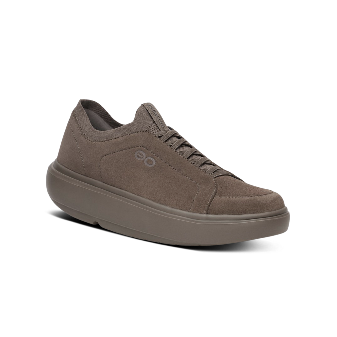 MEN'S OOFOS OOMG+ CLUB SUEDE | TRUFFLE