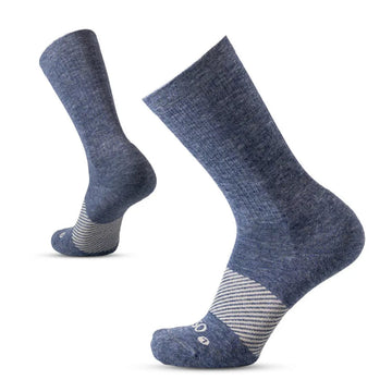 OS1ST MERINO WOOL WICKED COMFORT CREW SOCKS | DENIM