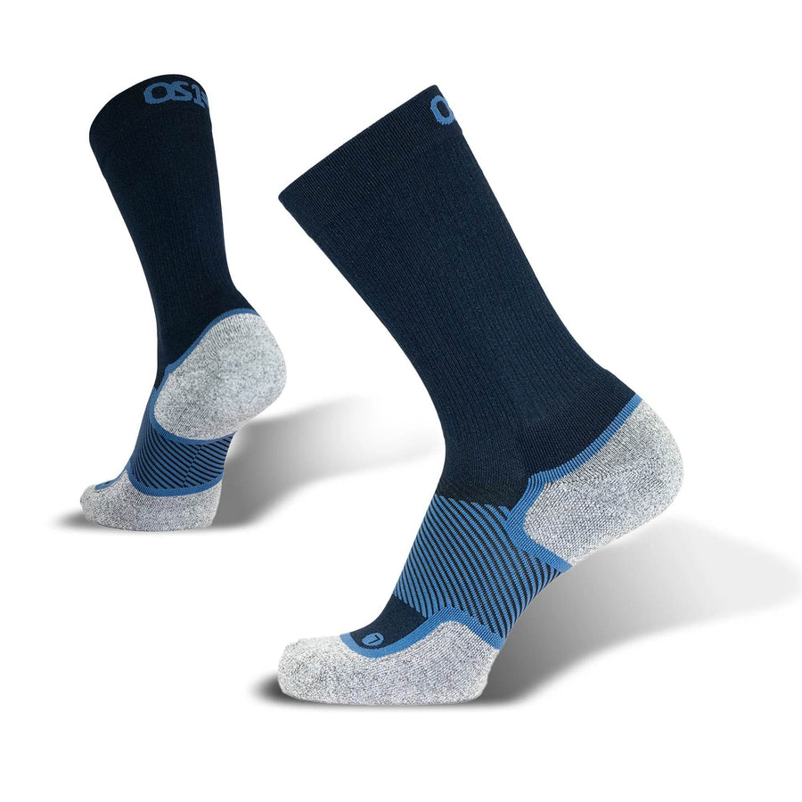 UNISEX OS1ST WELLNESS PERFORMANCE CREW SOCKS | NAVY