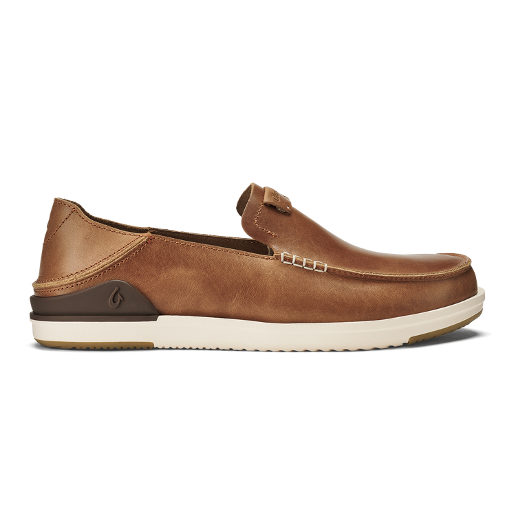 Men\'s Olukai Kakaha Fox Leather Slip-on convertible Shoes US Size 8 New w/ Tags Kākaha Nia Men main image 2