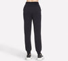 WOMEN'S SKECHERS COZY LUX JOGGER | BLACK