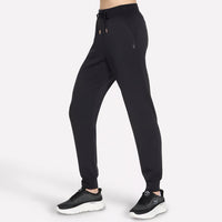 WOMEN'S SKECHERS COZY LUX JOGGER | BLACK