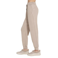 WOMEN'S SKECHERS COZY LUX JOGGER | TAUPE / BROWN