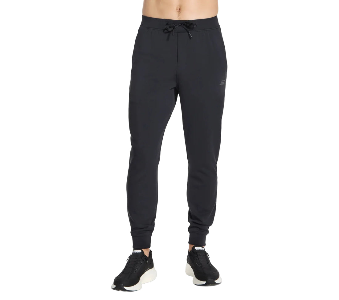 MEN'S SKECHERS COZY LUX ELEVATE JOGGER | BLACK