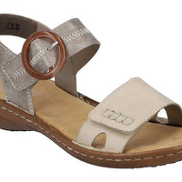 WOMEN'S RIEKER REGINA Z3 SANDAL | CLIFF / PERLE