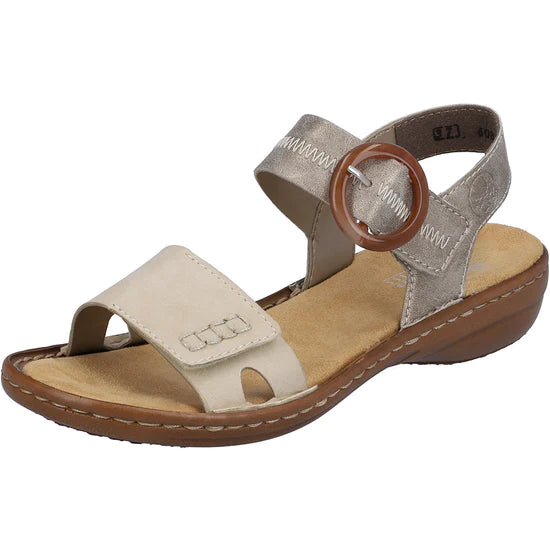 WOMEN'S RIEKER REGINA Z3 SANDAL | CLIFF / PERLE