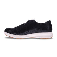 WOMEN'S REVERE ATHENS LACE UP SNEAKER | BLACK LIZARD