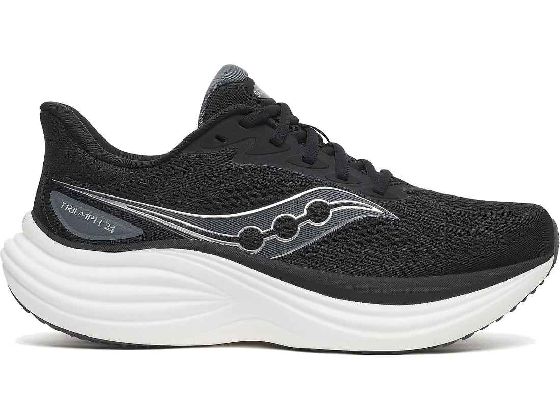 WOMEN'S SAUCONY TRIUMPH 24 | BLACK SILVER