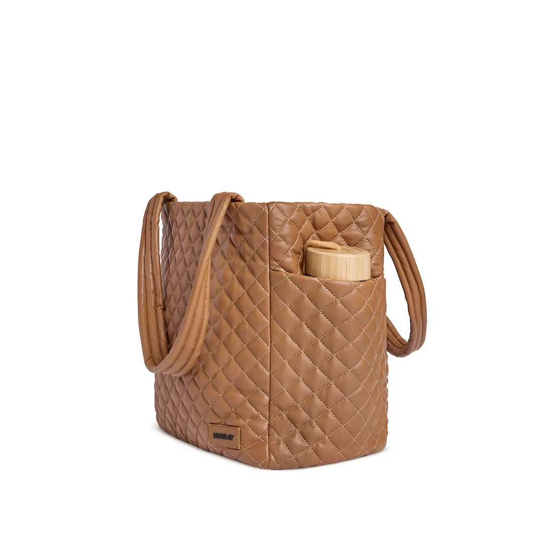 WOMEN'S VOORAY NAOMI TOTE | QUILTED TAN