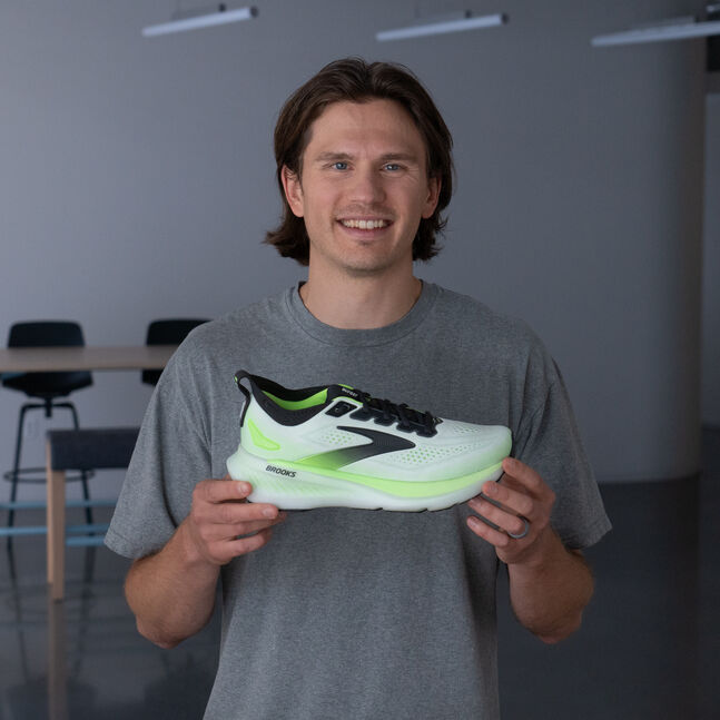 MEN'S BROOKS GLYCERIN 23 | BLACK / GREY / WHITE