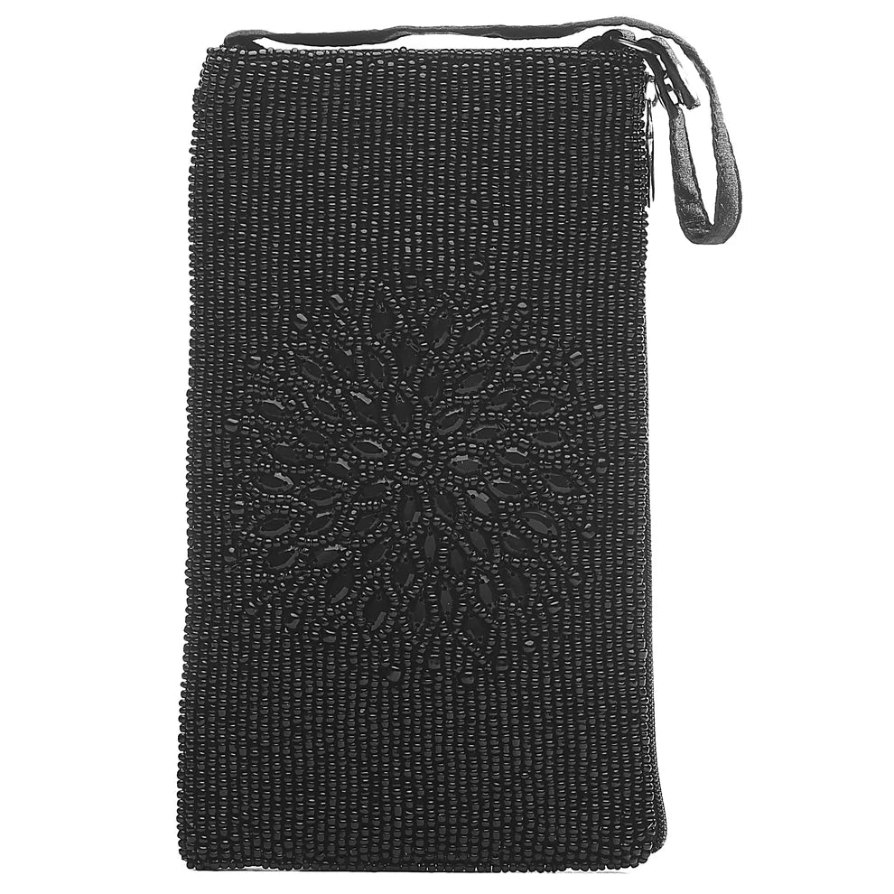 WOMEN'S BAMBOO TRADING COMPANY CLUB BAG | NIGHT BLOOM BLACK