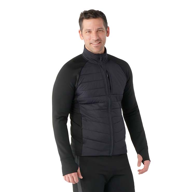 MEN'S SMARTWOOL SMARTLOFT HYBRID JACKET | BLACK