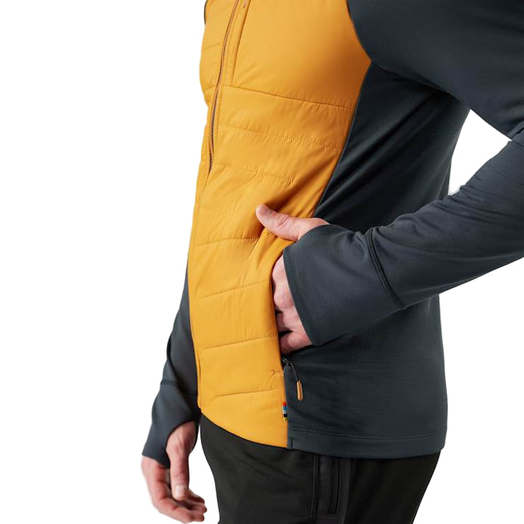 MEN'S SMARTWOOL SMARTLOFT HYBRID JACKET | SQUASH