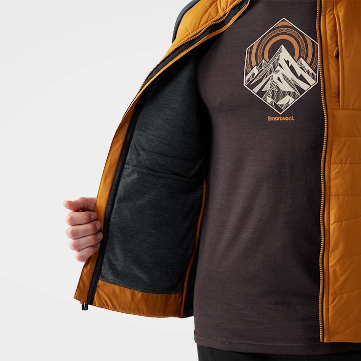 MEN'S SMARTWOOL SMARTLOFT HYBRID JACKET | SQUASH