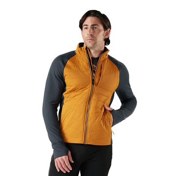MEN'S SMARTWOOL SMARTLOFT HYBRID JACKET | SQUASH