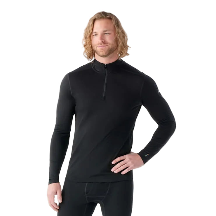 MEN'S SMARTWOOL CLASSIC BASE LAYER | BLACK