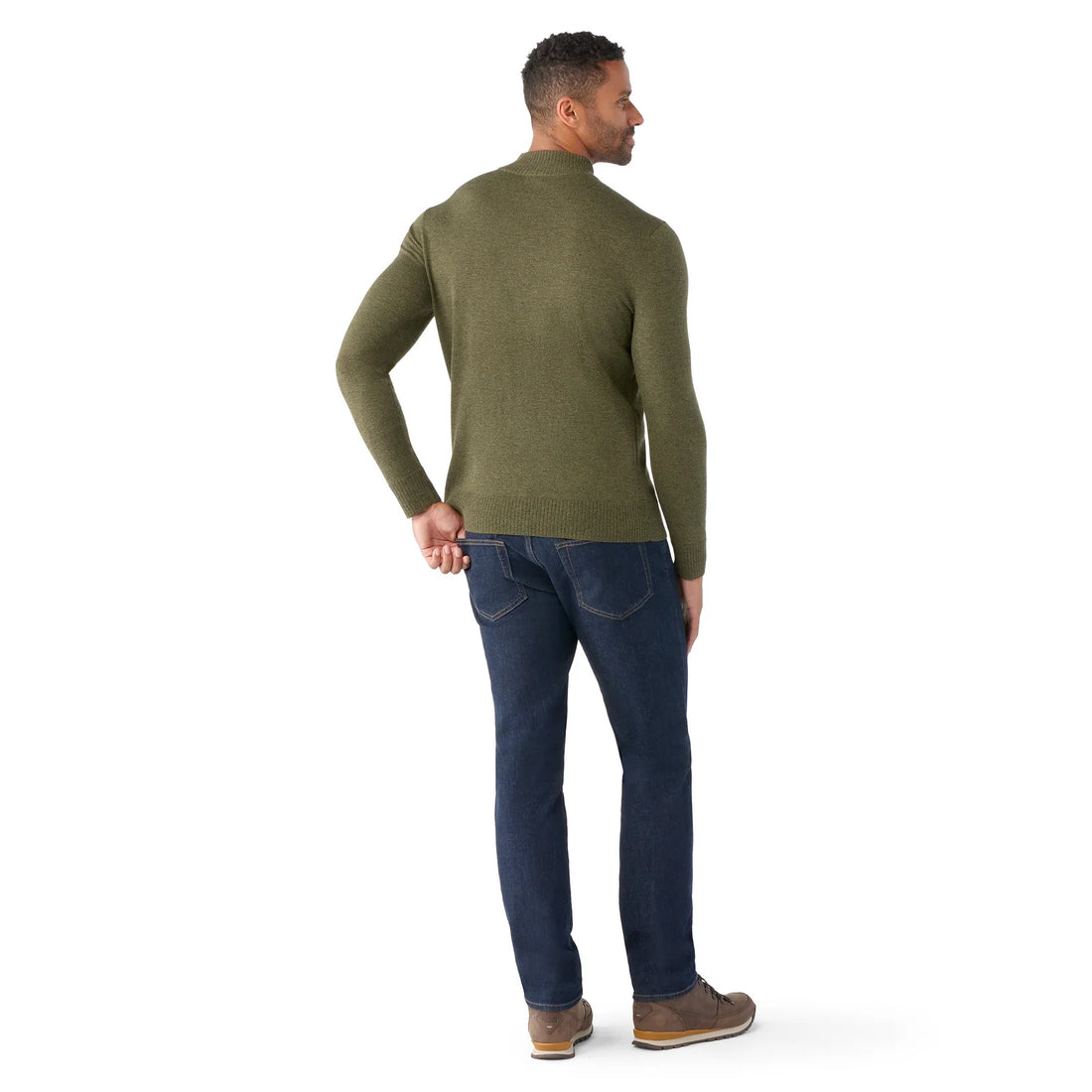 MEN'S SMARTWOOL SPARWOOD 1/4 ZIP SWEATER | NORTHWOODS