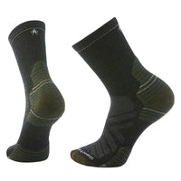 UNISEX SMARTWOOL HIKE TARGETED CUSHION MID CREW | CHARCOAL