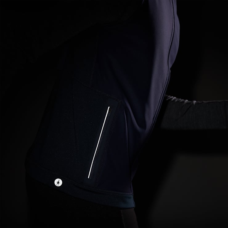 MEN'S SMARTWOOL ACTIVE FLEECE WIND INSULATED VEST | DEEP NAVY