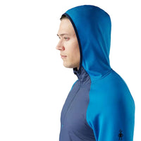MEN'S SMARTWOOL SMARTLOFT HALF ZIP HOODIE | NIVAL BLUE