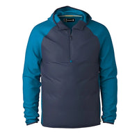 MEN'S SMARTWOOL SMARTLOFT HALF ZIP HOODIE | NIVAL BLUE