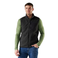 MEN'S SMARTWOOL 2ND CUT FLEECE VEST | CHARCOAL