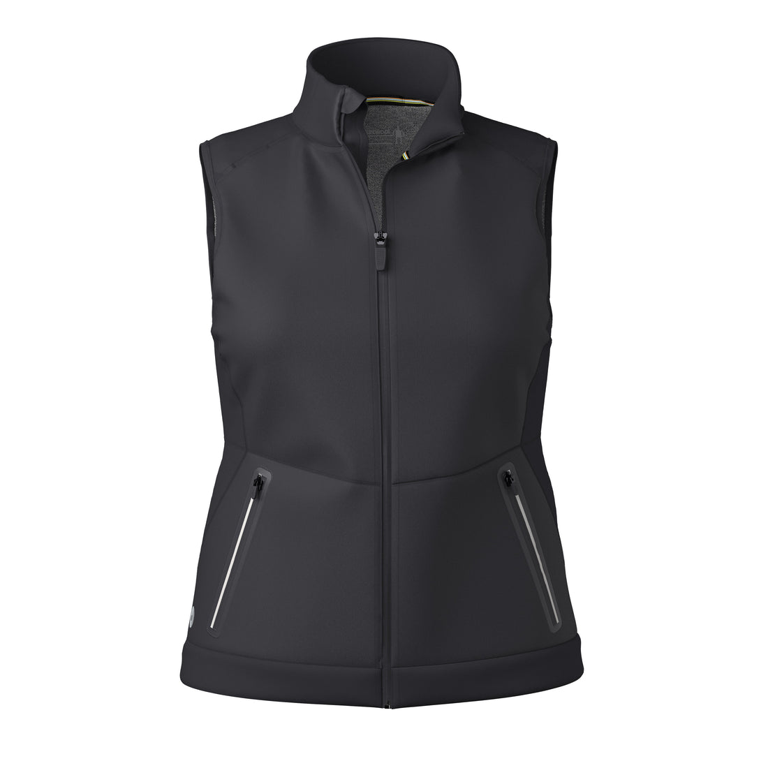 WOMEN'S ACTIVE FLEECE WIND INSULATED VEST | BLACK