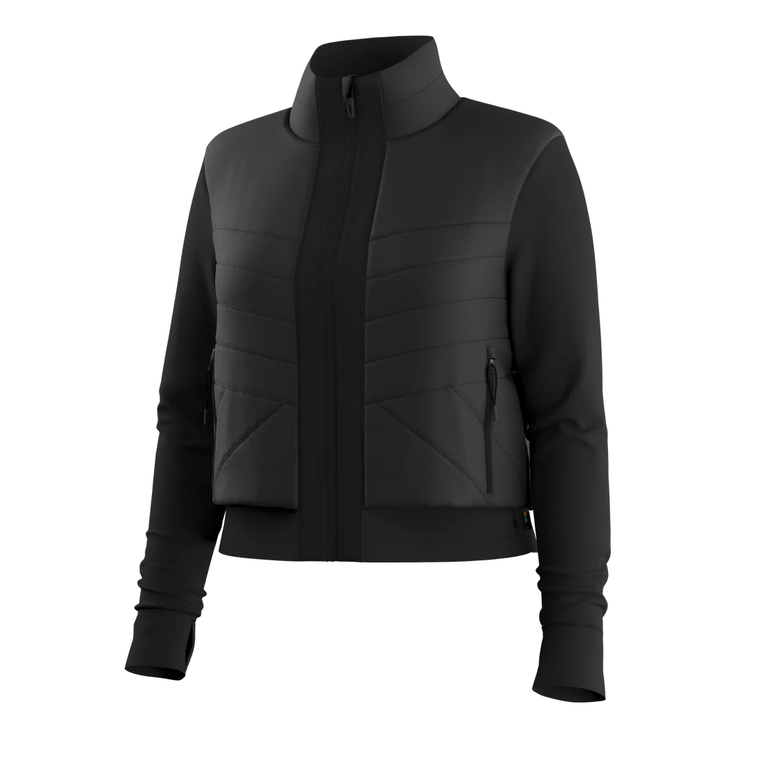 WOMEN'S SMARTWOOL SMARTLOFT CROPPED JACKET | BLACK
