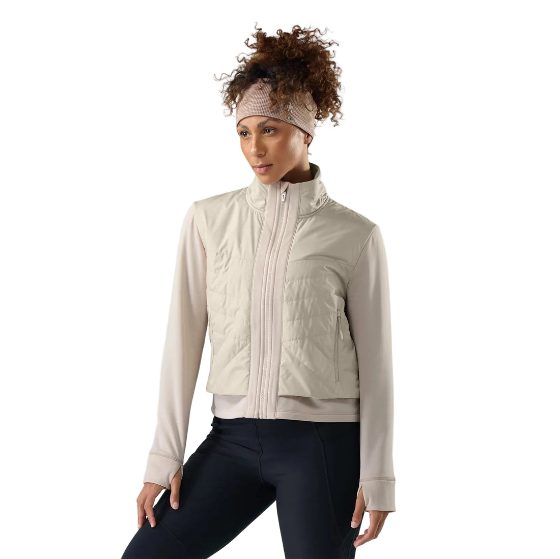 WOMEN'S SMARTWOOL SMARTLOFT CROPPED JACKET | PROSECCO
