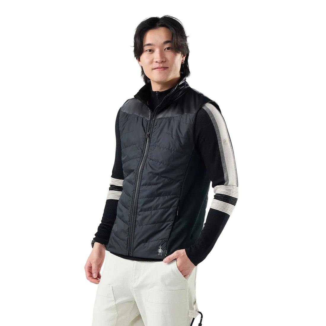 MEN'S SMARTWOOL SMARTLOFT VEST | BLACK