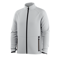 MEN'S SMARTWOOL ACTIVE FLEECE JACKET | STORM GRAY