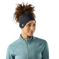 UNISEX SMARTWOOL ACTIVE FLEECE WIND HEADBAND | BLACK