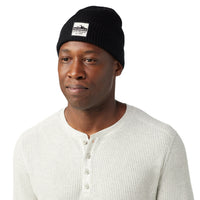 UNISEX SMARTWOOL PATCH BEANIE | BLACK