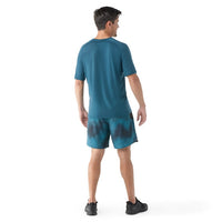 MEN'S SMARTWOOL ACTIVE ULTRALIGHT SHORT SLEEVE | TWILIGHT BLUE