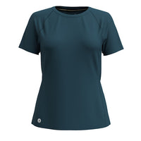 WOMEN'S SMARTWOOL ACTIVE ULTRALIGHT SHORT SLEEVE | TWILIGHT BLUE