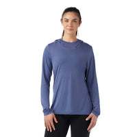 WOMEN'S SMARTWOOL ACTIVE ULTRALITE HOODIE | NIGHTFALL BLUE