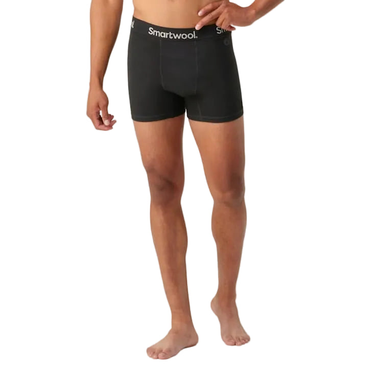 MEN'S SMARTWOOL ACTIVE BOXER BRIEF | BLACK