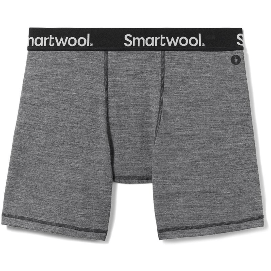 MEN'S SMARTWOOL ACTIVE BOXER BRIEF | MEDIUM GRAY HEATHER