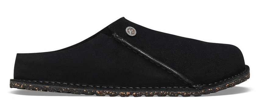 UNISEX BIRKENSTOCK ZERMATT PREMIUM SUEDE CLOG | BLACK