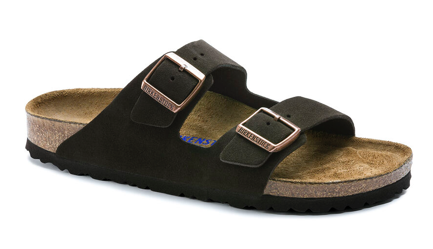 UNISEX BIRKENSTOCK ARIZONA SOFT FOOTBED | MOCHA / SUEDE