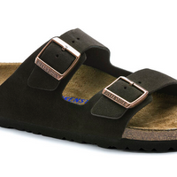 UNISEX BIRKENSTOCK ARIZONA SOFT FOOTBED | MOCHA / SUEDE