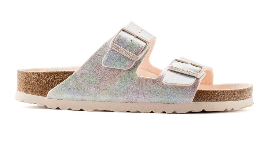 WOMEN'S BIRKENSTOCK ARIZONA MICROFIBER | IRIDESCENT ROSE