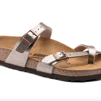 WOMEN'S BIRKENSTOCK MAYARI BIRKO-FLOR | GRACEFUL TAUPE